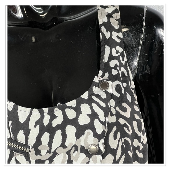 Armani Exchange Cheetah Print Romper Sz 8 - Picture 3 of 8